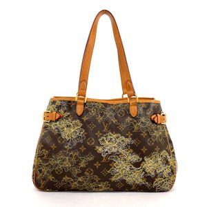 Louis Vuitton Batignolles Oriental All Dantelle Tote Bag Nume Brown